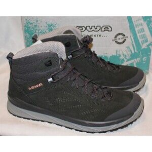 Lowa Malta Women's GTX Gore-Tex Mid Waterproof Hiking Boots Anthracite 9.5 NIB